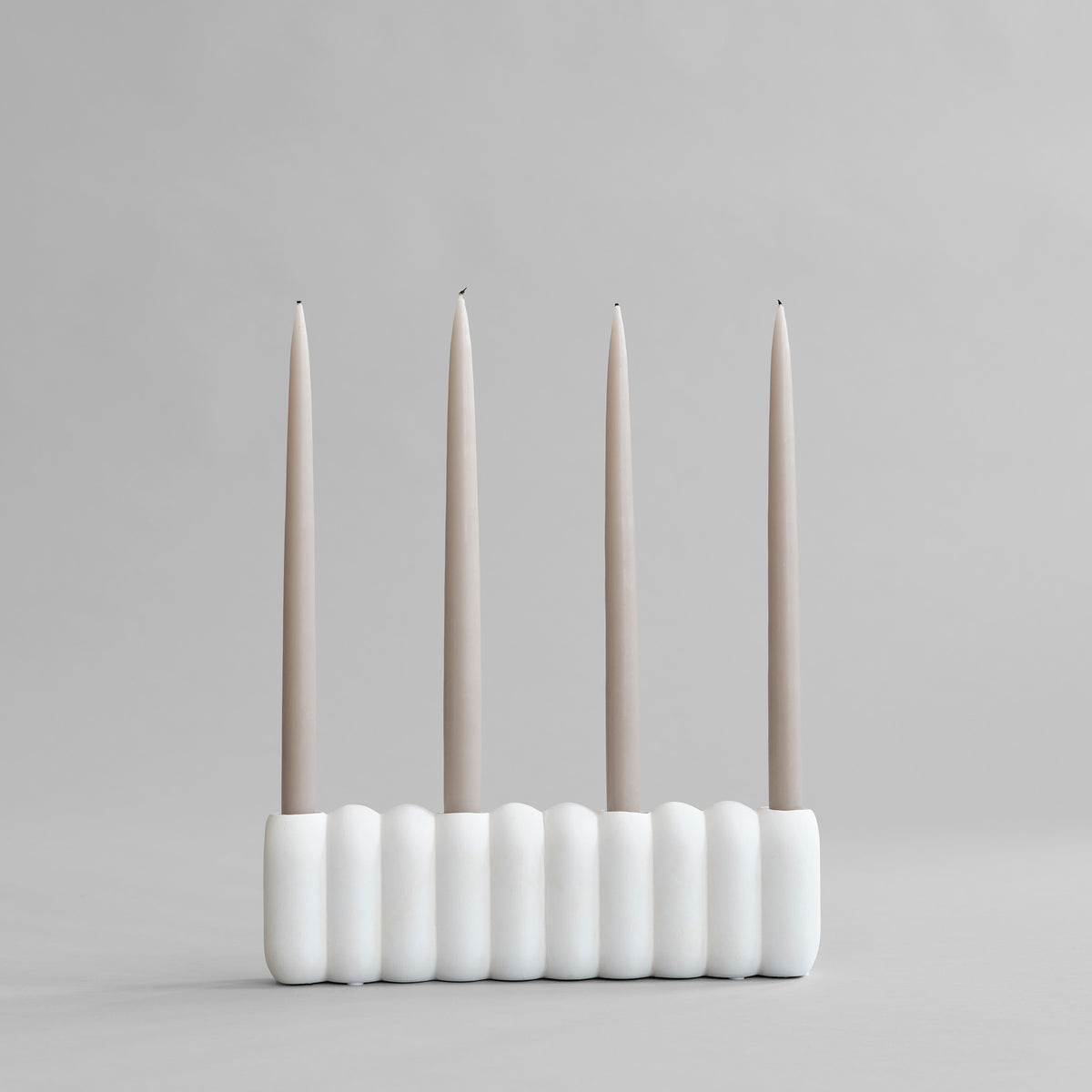 101 Copenhagen Tube Candle Holder - Bone White, detail