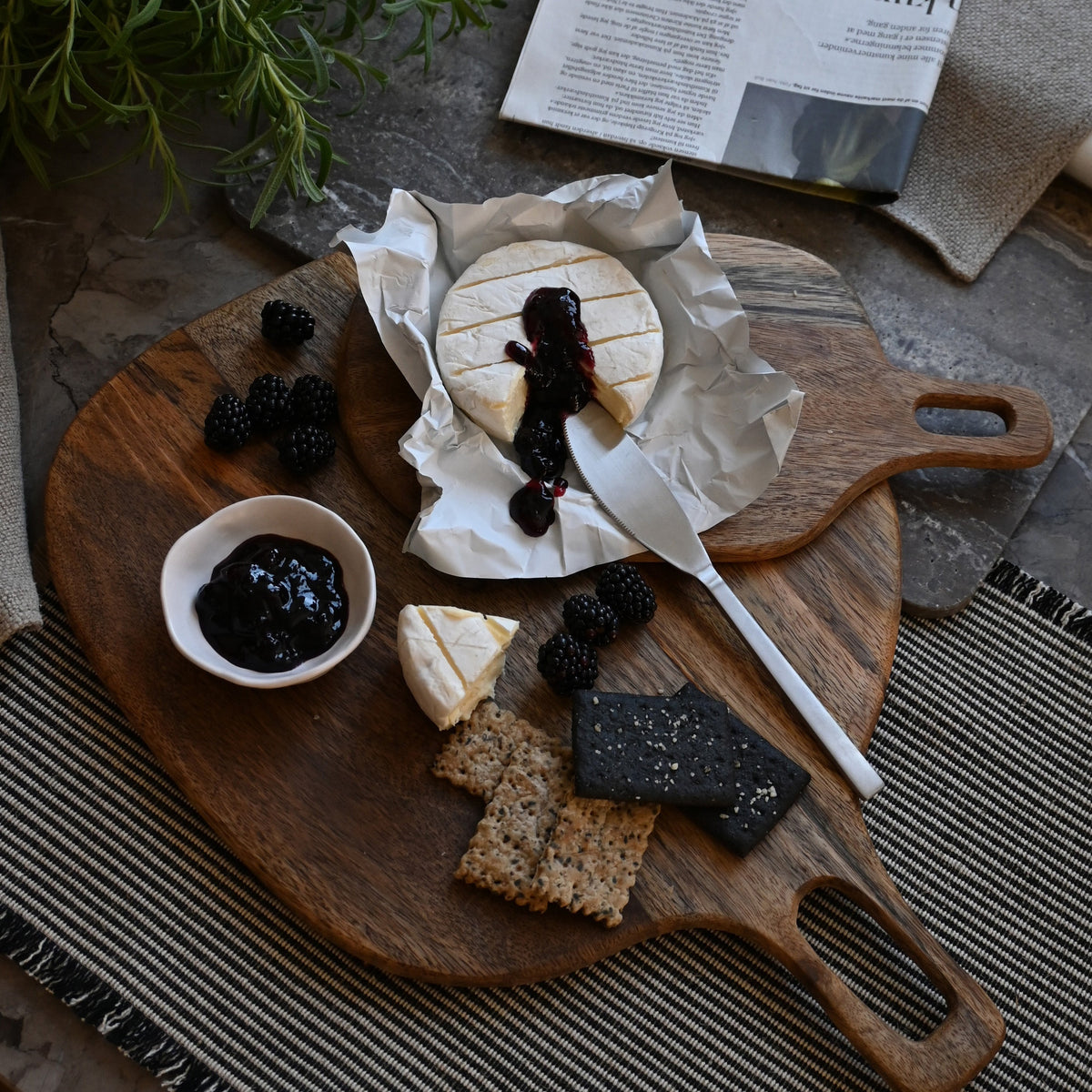 101 Copenhagen Native Bowl Petit Low - Birch, styled on the table