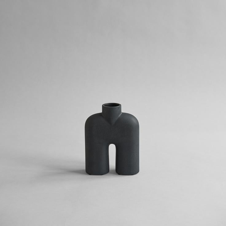 101 Cobra Tall Vase - Mini Black