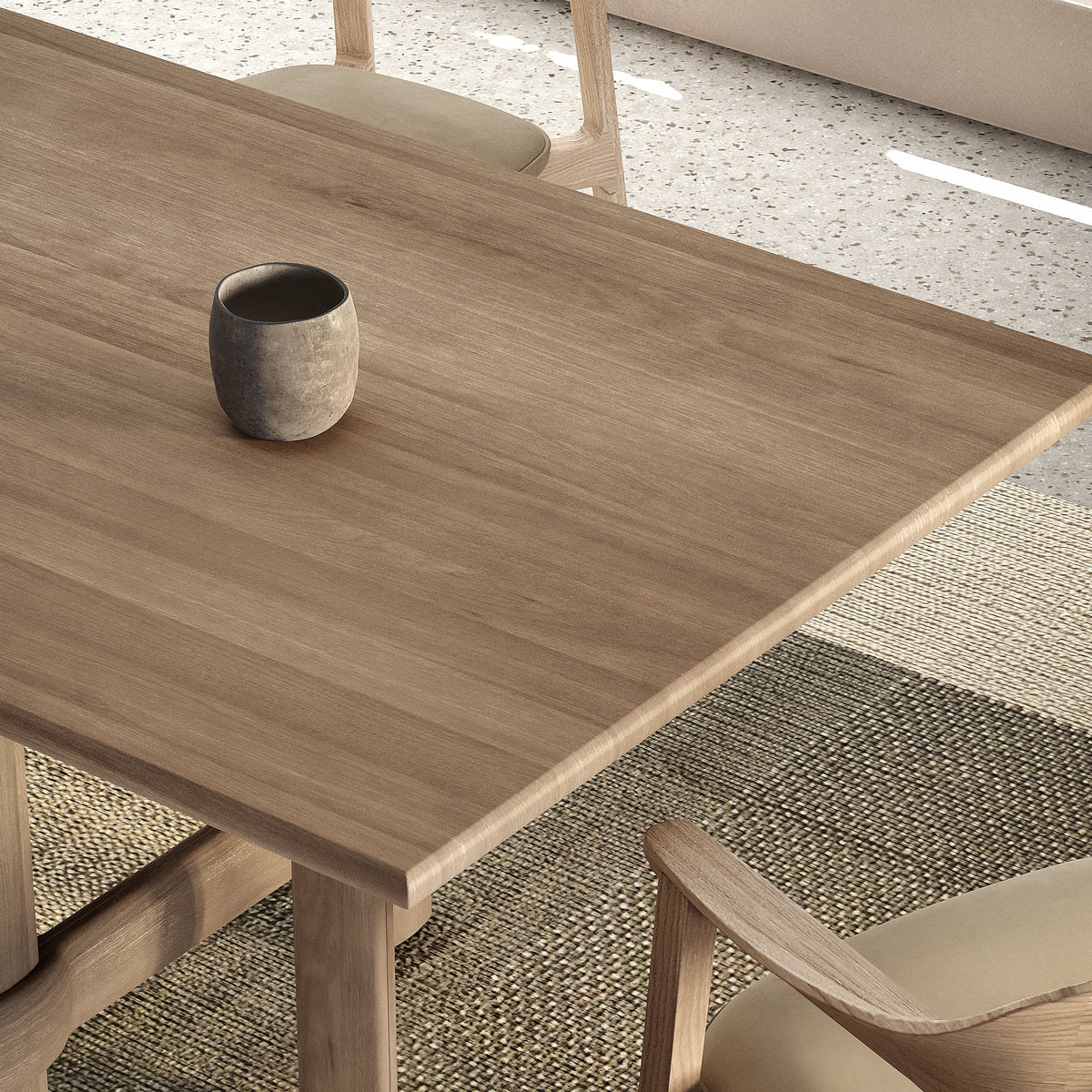 Rectangle Knot Dining Table