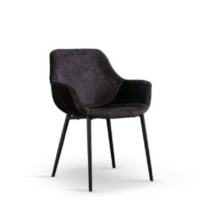 bridle-dining-chair-charcoal-velvet-black-frame