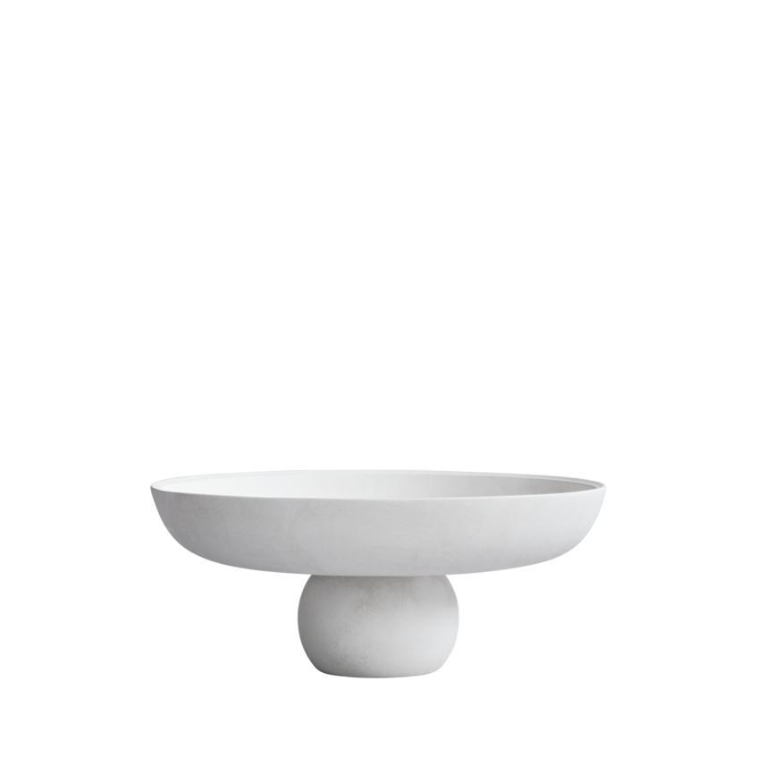 Baburu Bowl, Medio - Bone White