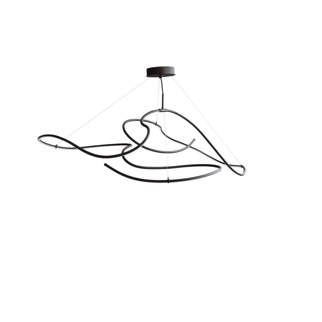 Ghost Chandelier Big B BK