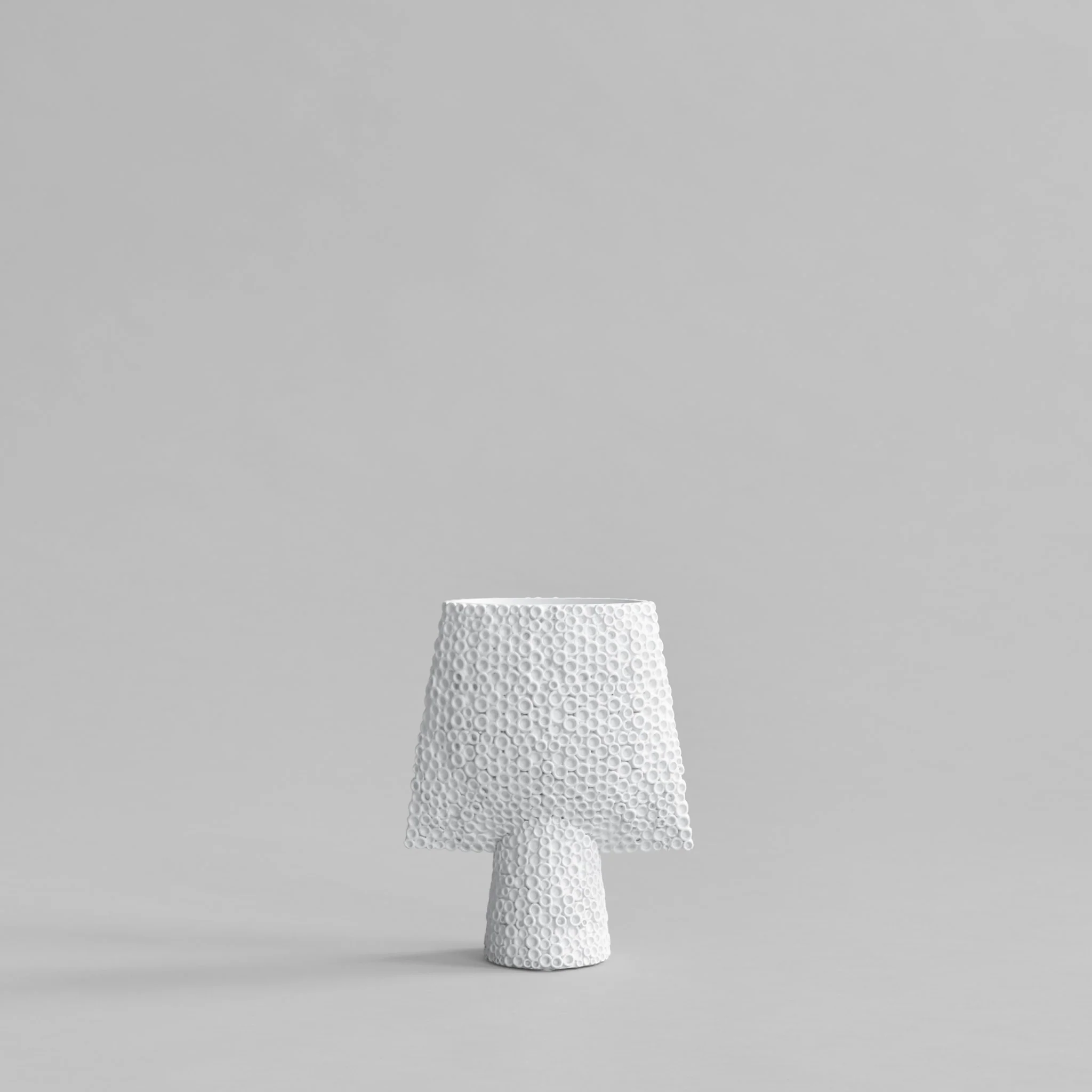 Sphere Vase Square Shisen - Mini/Bone White