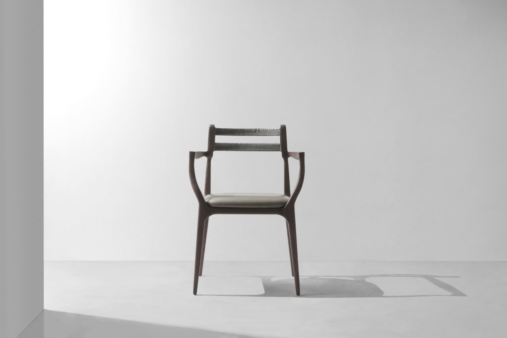 Assembly Dining Chair with Arms