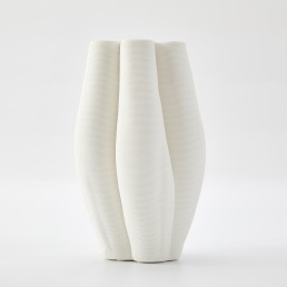 La Mer Vase Small Ivory