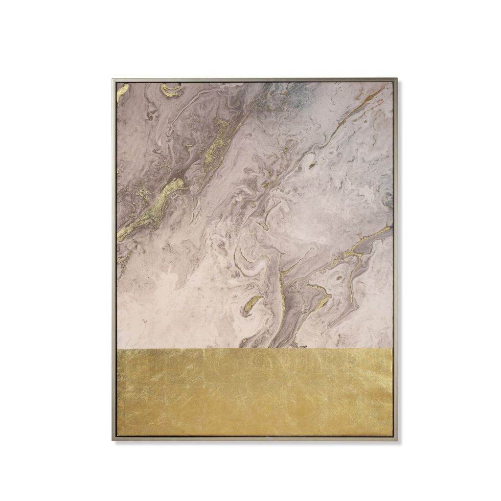 Taupe Marbling Artwork
