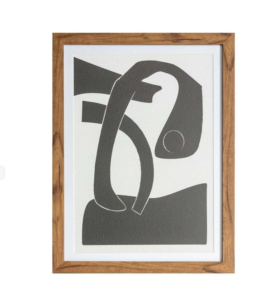 Vanino Line Drawing Framed Art