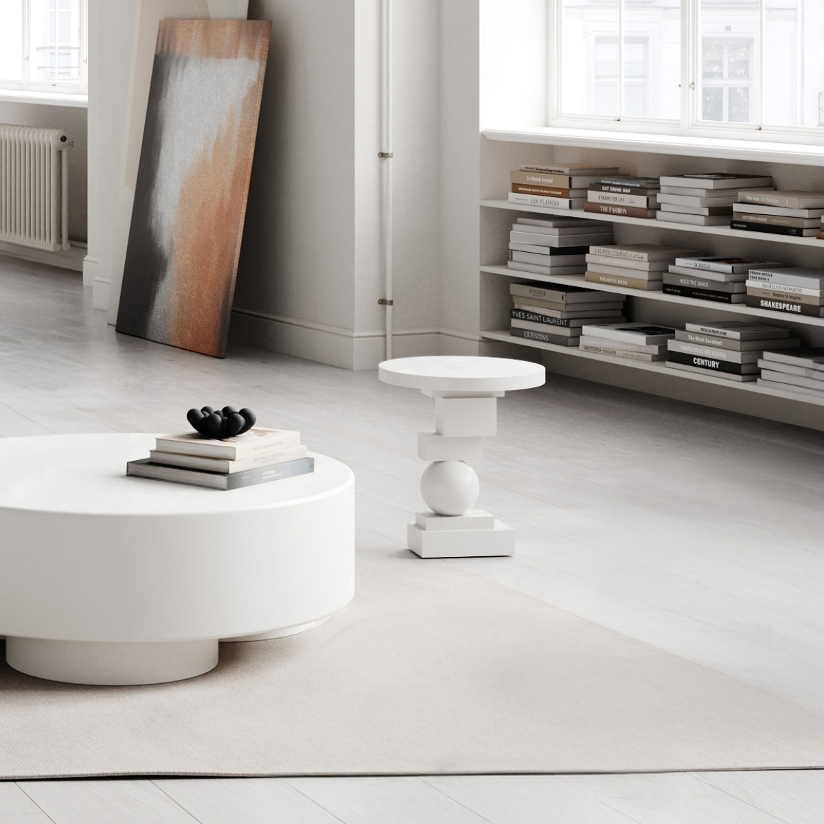 Artist Side Table - Interior Design Christchurch: Bespoke Home