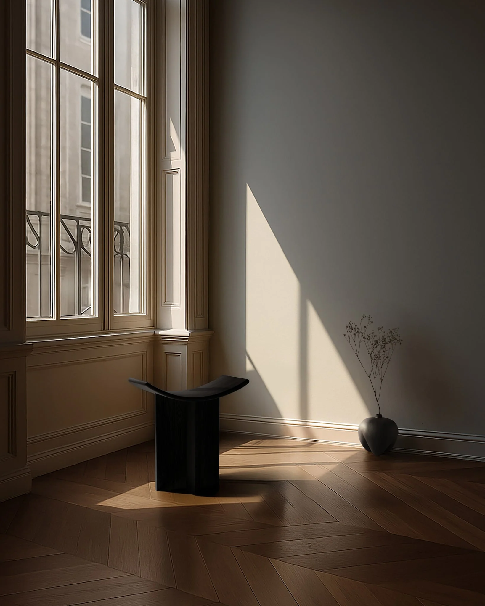 Brutus Stool Oak Coffee - Image 2